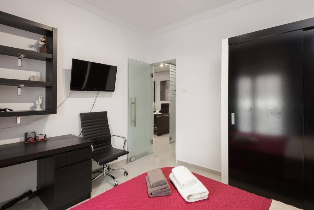 Modern Office Apartment.Wifi,2A/C,Luxury Fur/Tures Saloniki Zewnętrze zdjęcie