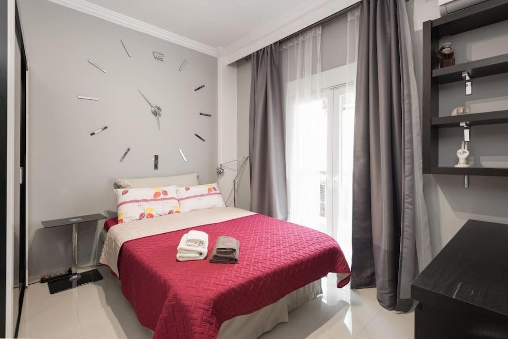 Modern Office Apartment.Wifi,2A/C,Luxury Fur/Tures Saloniki Zewnętrze zdjęcie